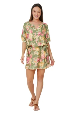 Arcadia Short Sleeve Shirt Dress