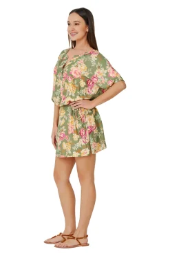 Arcadia Short Sleeve Shirt Dress