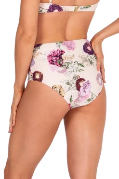 Cabbage Rose High Waisted Pant