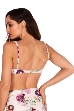 Cabbage Rose Underwire Bra