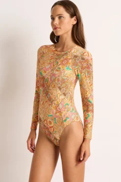 Casa Crew Neck Long Sleeve Surf Suit