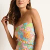 Cassata Spliced Frill Bandeau One Piece