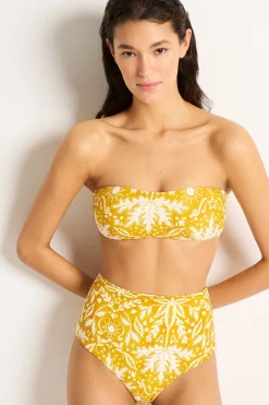 Desert Gold Bandeau Bra