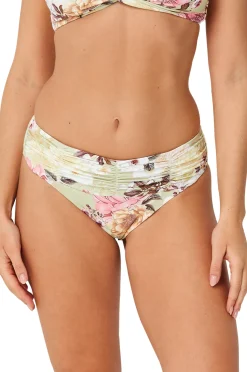 Fleur Mid Rise Ruched Pant