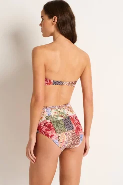 Frankie Ruched U Wire Bandeau Bra