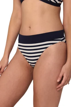 Hamilton Stripe Contrast Band High Pant