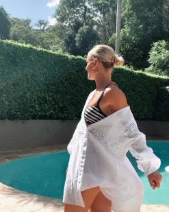 Hamilton Stripe Crop Top