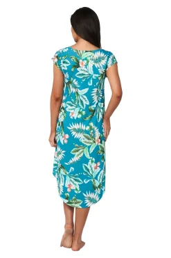 Hot Tropics Cap Sleeve Dress