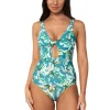 Hot Tropics Knot Front Maillot