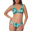 Hot Tropics Multifit Twist Crop