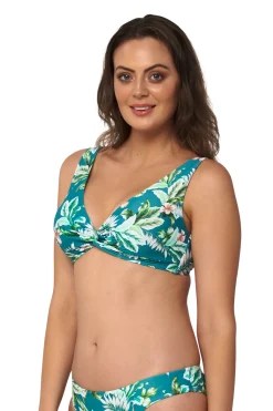 Hot Tropics Multifit Twist Crop