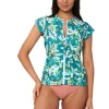 Hot Tropics Short Sleeve Rash Vest