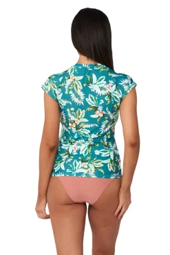 Hot Tropics Short Sleeve Rash Vest
