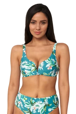 Hot Tropics V Crop Top