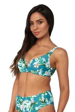 Hot Tropics V Crop Top