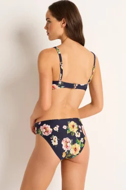 Juliette Mid Rise Ruched Pant