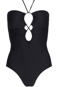 Keyhole Bandeau One Piece