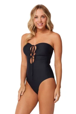 Keyhole Bandeau One Piece