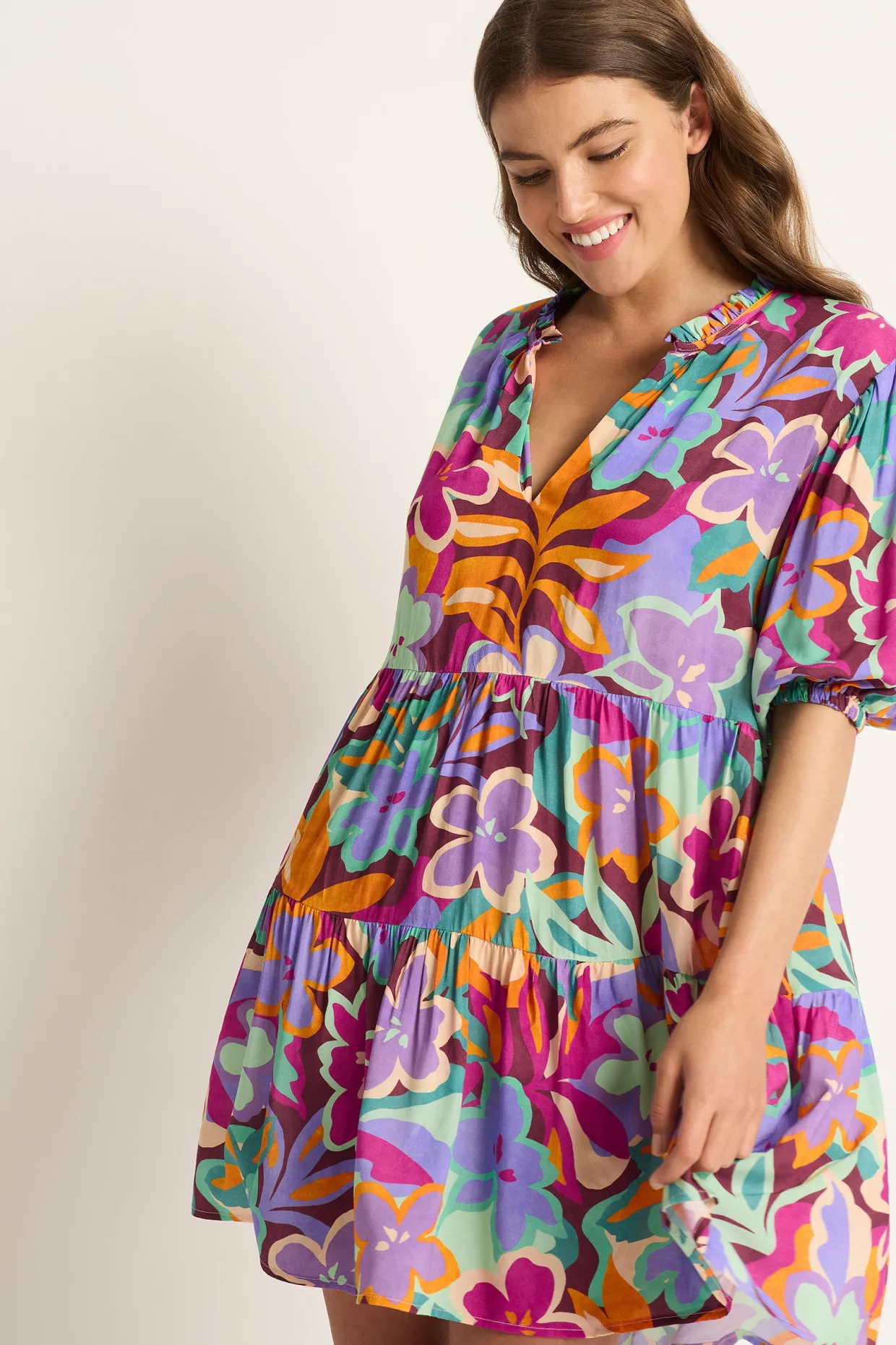 Marnie Tiered Mini Dress