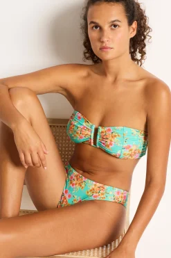 Mindy Ruched U Wire Bandeau Bra