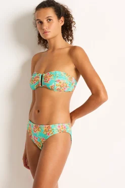 Mindy Ruched U Wire Bandeau Bra