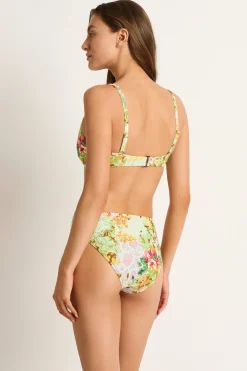 Olympia Mid Rise Ruched Pant