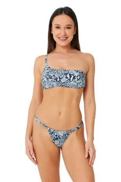 Python Asymmetrical Crop Top