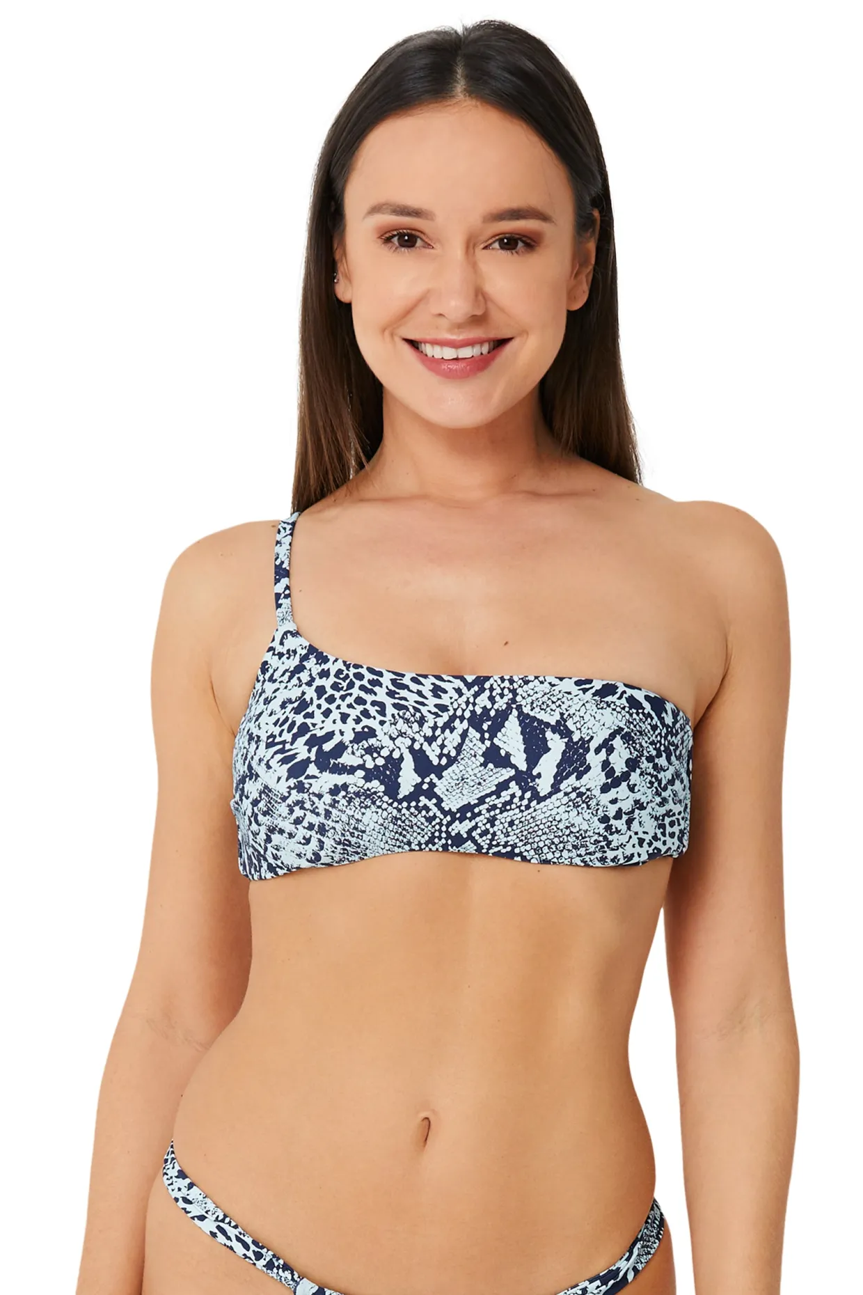 Python Asymmetrical Crop Top