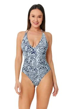 Python Neve Plunge Maillot