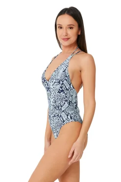 Python Neve Plunge Maillot