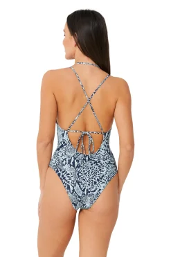 Python Neve Plunge Maillot
