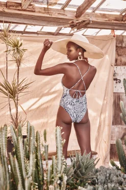 Python Neve Plunge Maillot