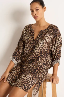 Romeo 3/4 Sleeve Shirt Dress