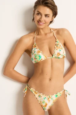 Romey Coral Edge Tie Side Pant