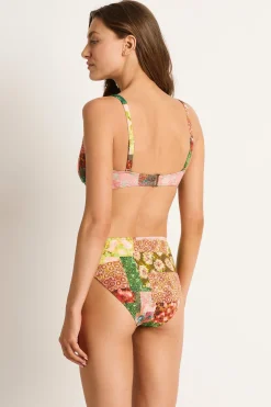 Shari Mid Rise Ruched Pant