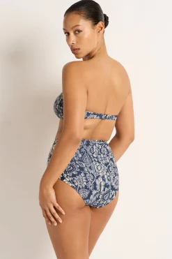 Sonoma High Waist Belted Retro Pant