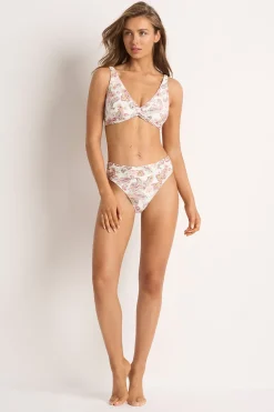 Summer Loving Mid Rise Ruched Pant