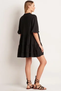 Tiered Mini Dress