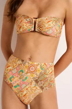 Tropical Delight  Reversible High Waist Pant