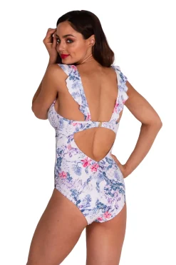 Vintage Toile DD Frill Maillot