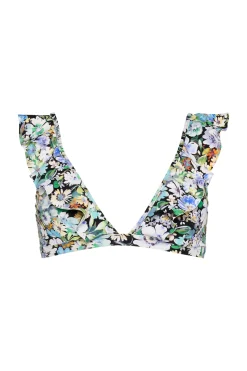 Vintage Vacay Frill Tri Bikini Top