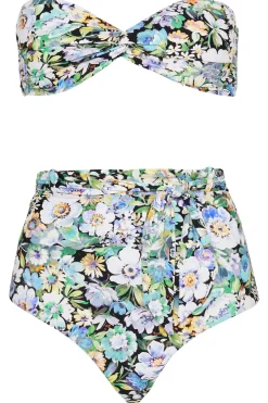 Vintage Vacay Twist Bandeau Bikini Top